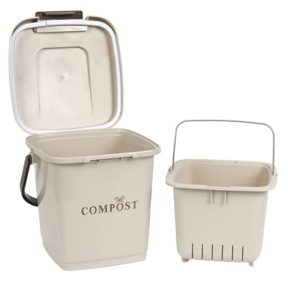 Kosz na bioodpady Compost 8L z wkładem