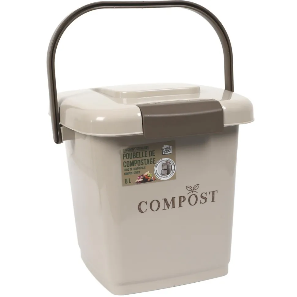 Kosz na bioodpady Compost 8L z wkładem