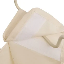 Kosz na pranie 3 przegródki 47,7 L beż