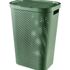 Kosz na pranie CURVER INFINITY zielony 60 L