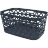 Kosz na pranie CURVER Oceana antracytowy 45 l