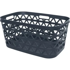 Kosz na pranie CURVER Oceana antracytowy 45 l