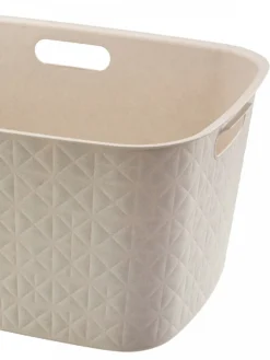 Kosz na pranie CURVER Softex kremowy 45 l