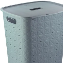 Kosz na pranie CURVER Softex turkusowy 56 l