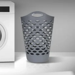 Kosz na pranie Flex szary 60 l
