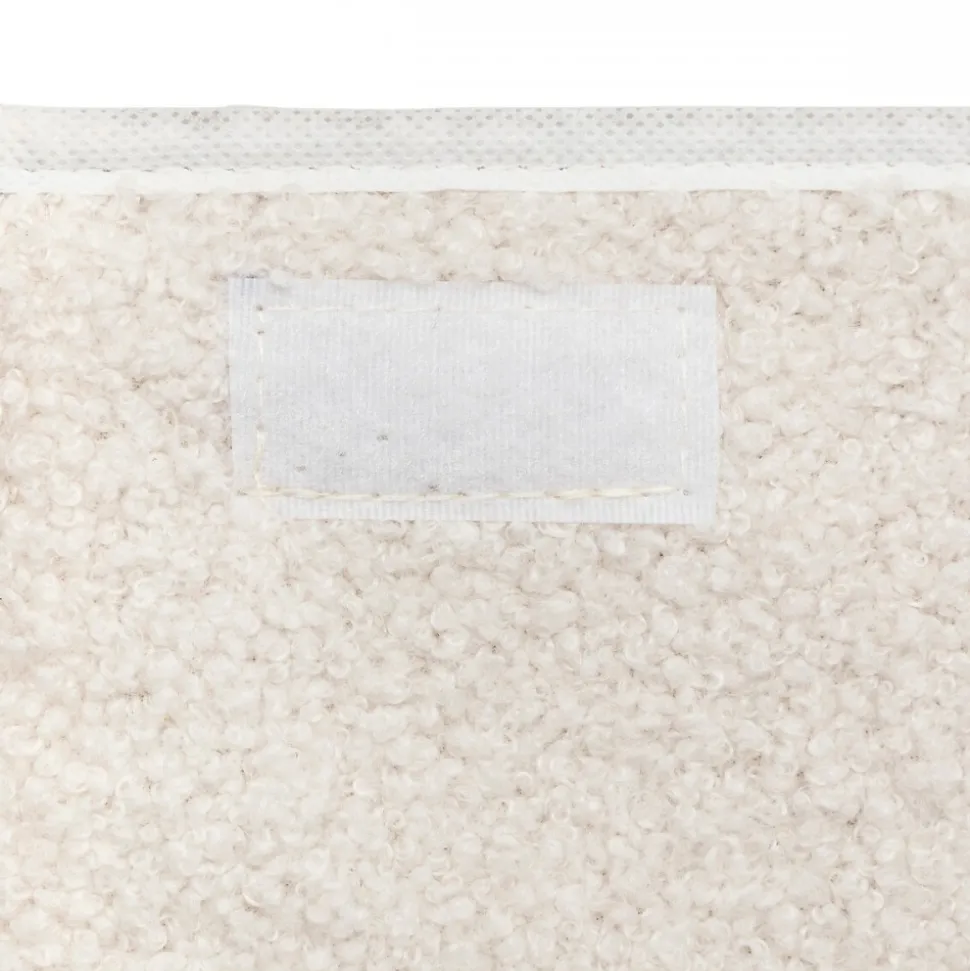 Kosz tekstylny na zabawki 58x36 cm Biały