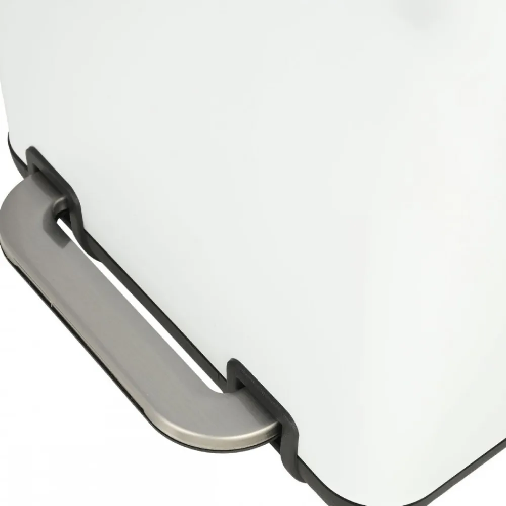 Kosz łazienkowy 6 L Cubic biały * Estia Discount