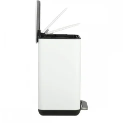 Kosz łazienkowy 6 L Cubic biały * Estia Discount