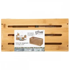 Kosz do przechowywania bambusowy 15x31cm * 5five Simply Smart Sale
