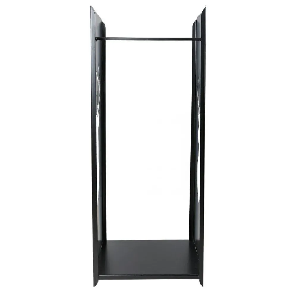 Kosz na drewno z wyciętym wzorem Jeleń 100 cm * Dąstal Outlet