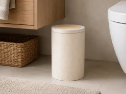 Kosz na śmieci 5L BOTANIQUE liście beż * TENDANCE Best