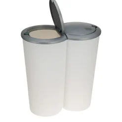 Kosz na śmieci podwójny 50 L * H&S Decoration Online