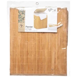 Kosz na pranie Bambou Brązowy 60 L * 5five Simply Smart Sale
