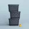 Kosz na pranie Oceana antracytowy 30 l * CURVER New