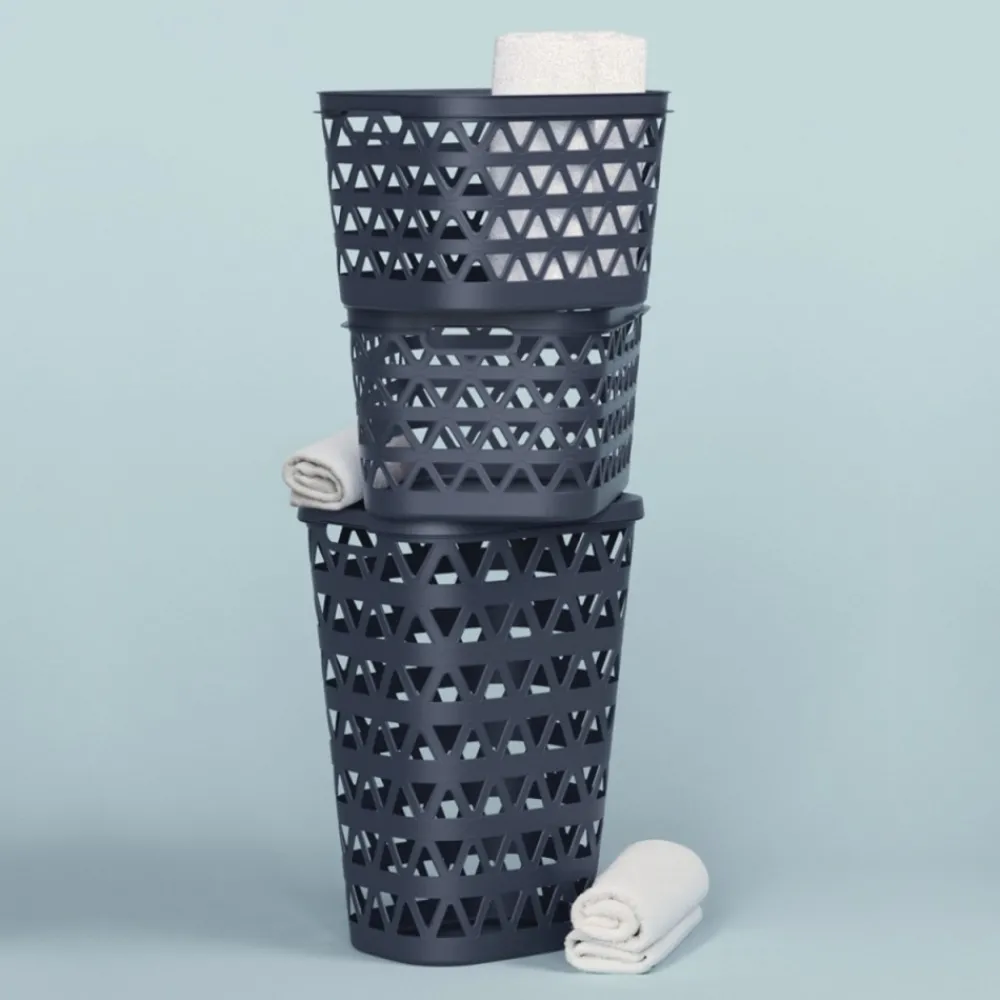 Kosz na pranie Oceana antracytowy 55 l * CURVER Best