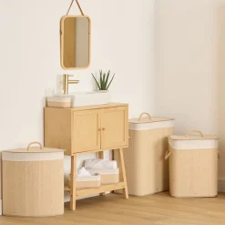 Kosz na pranie Stemy 100 l brązowy * 5five Simply Smart Online