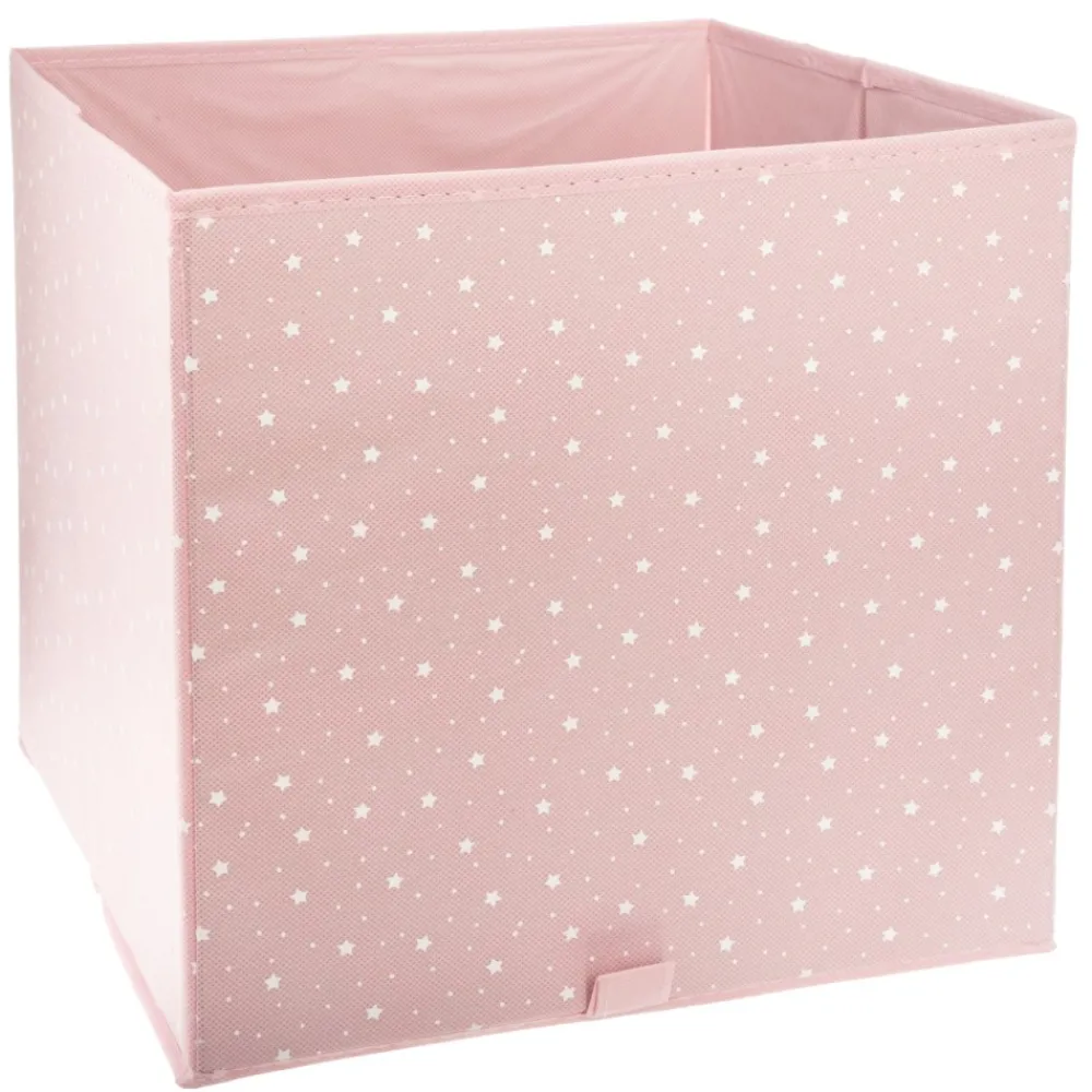 Kosz tekstylny na zabawki Pink Stars * Atmosphera Hot