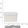 Koszyk do przechowywania biały 27 cm