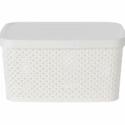 Koszyk do przechowywania biały 23 cm