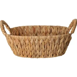 Kosz z uchwytami owalny 30x25 cm * H&S Decoration Best