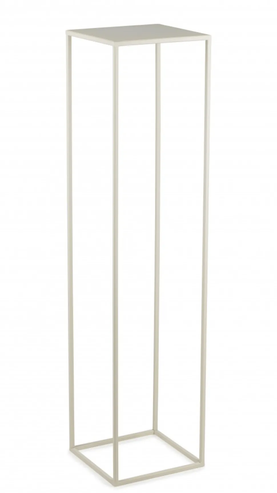 Kremowy kwietnik stojący 100 cm