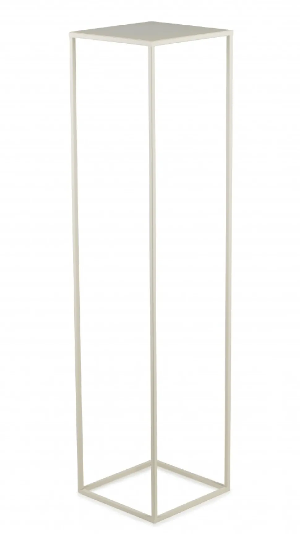 Kremowy kwietnik stojący 100 cm