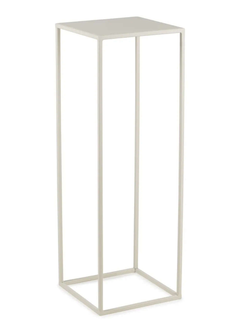 Kremowy kwietnik stojący 70 cm