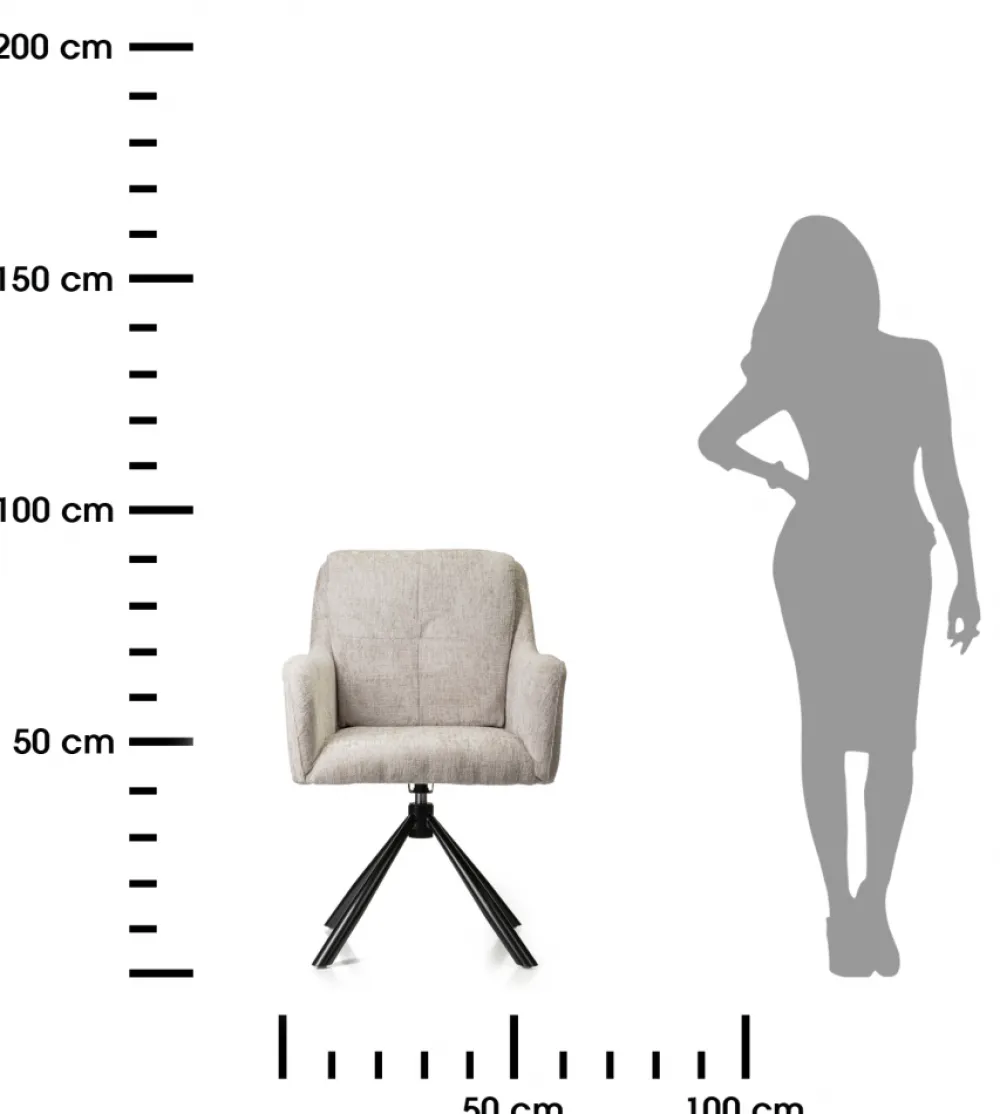 2 krzesła Idaho cappuccino z auto powrotem * HowHomely Hot