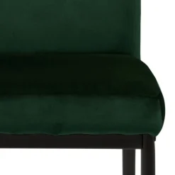 Krzesło do jadalni Demi ciemna zieleń