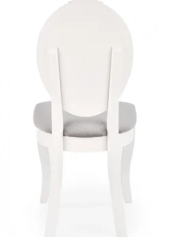 Krzesło drewniane Velo White popielate