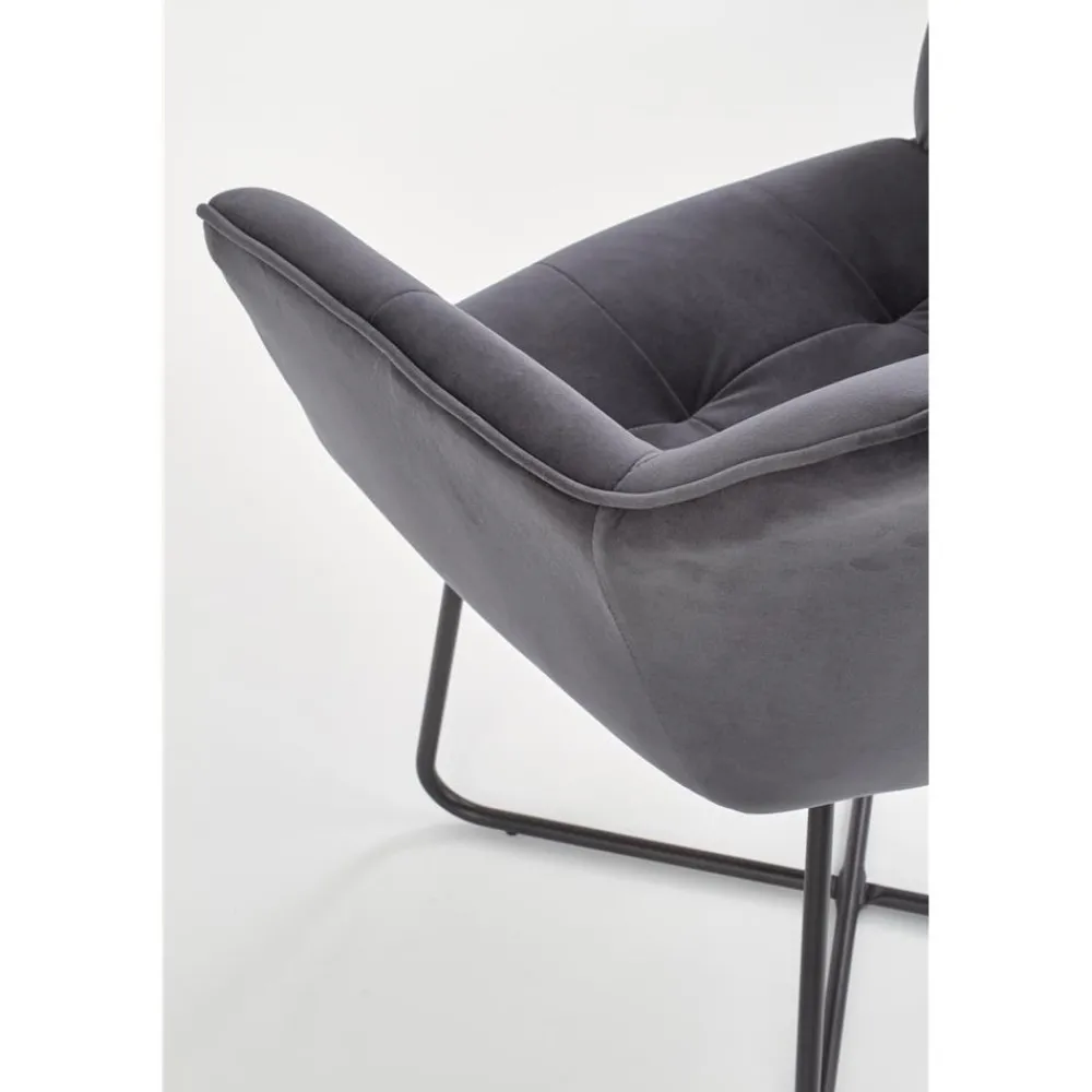 Krzesło K377 popielate * Halmar Outlet