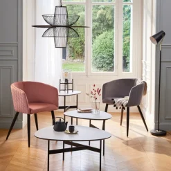 Krzesło Marlo Velvet szare * Atmosphera Sale
