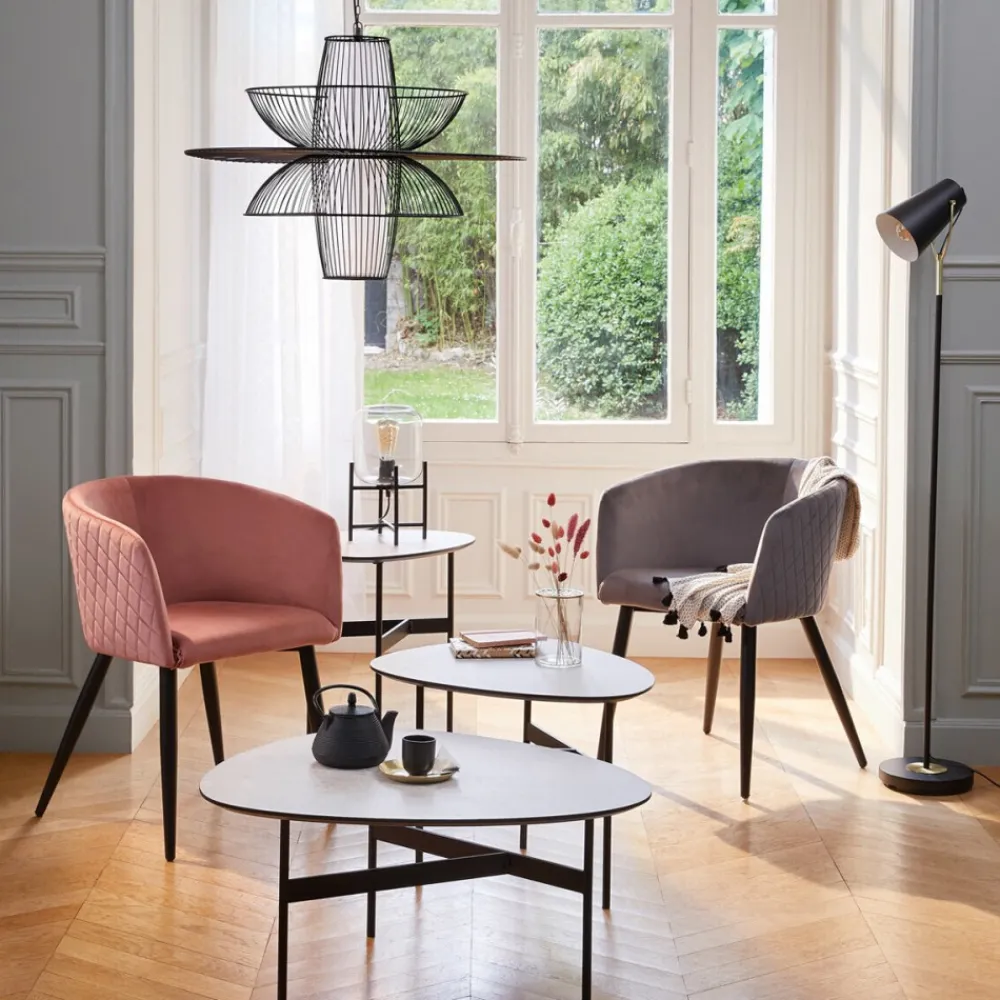 Krzesło Marlo Velvet szare * Atmosphera Sale