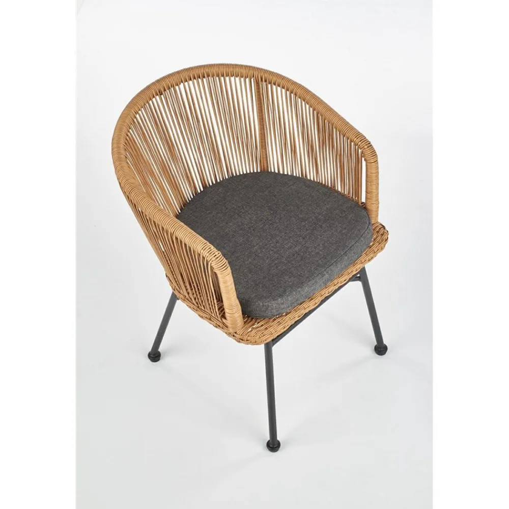 Krzesło model K400 rattan * Halmar New