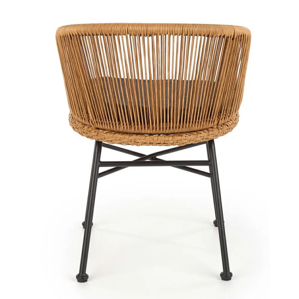 Krzesło model K400 rattan * Halmar New