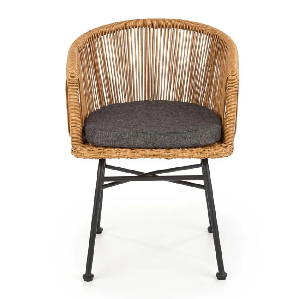 Krzesło model K400 rattan * Halmar New