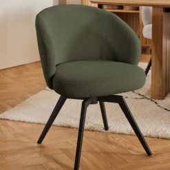 Krzesło obrotowe do jadalni Darlene zielone * Actona Discount