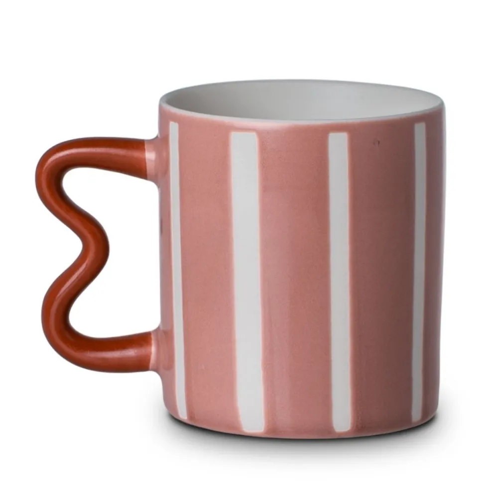 Kubek 450 ml Jazz Lines różowy