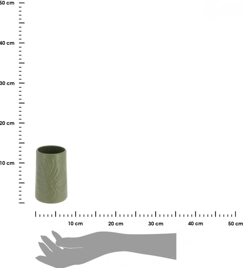 Kubek łazienkowy Rollan Leaf