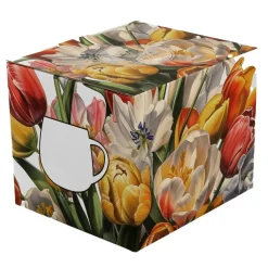 Kubek baryłka Tulipany 430 ml