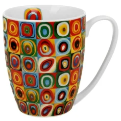 Kubek Classic Kandinsky Squares with Circles 360 ml