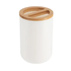Kubek na szczoteczki Besson White