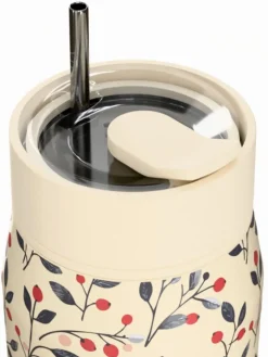 Kubek termiczny 360 ml Lens Bloom Beige