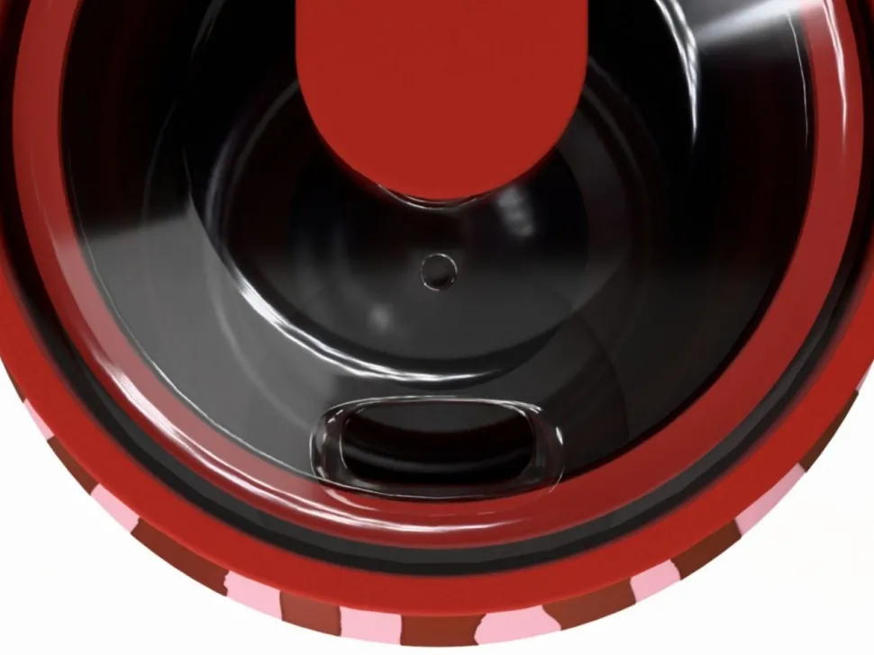 Kubek termiczny 360 ml Lens Viva Stripe