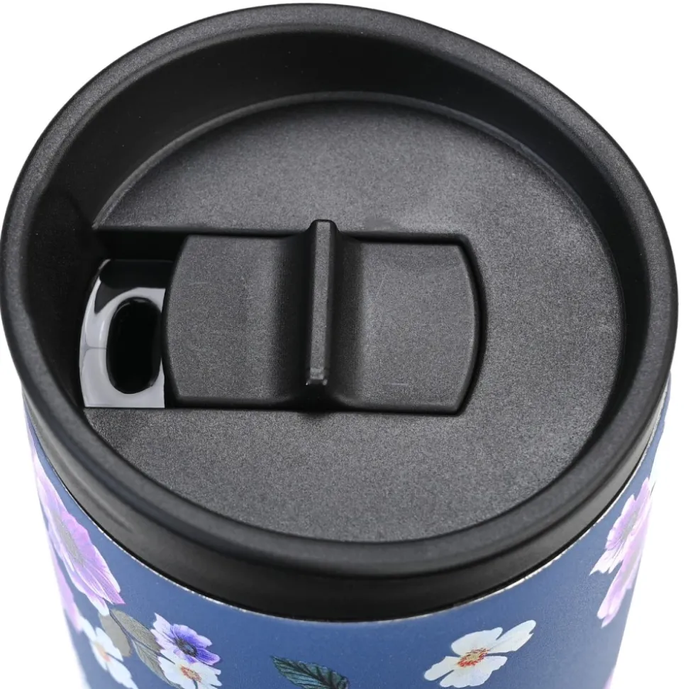 Kubek termiczny w kwiaty 350 ml Garden Blue