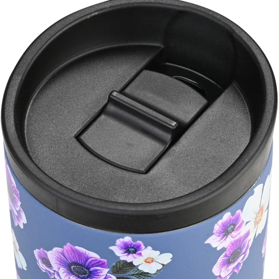 Kubek termiczny w kwiaty 350 ml Garden Blue