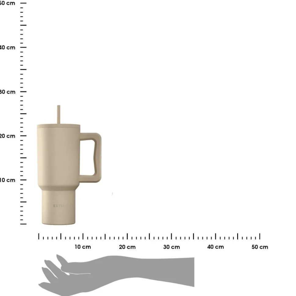 Kubek termiczny ze słomką 900 ml Dune