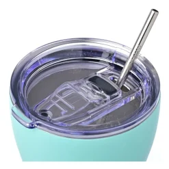 Kubek termiczny ze słomką 350 ml Bermuda Green