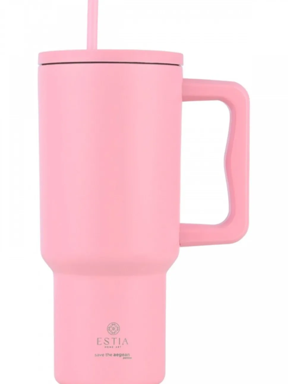 Kubek termiczny ze słomką 900 ml Blossom Rose