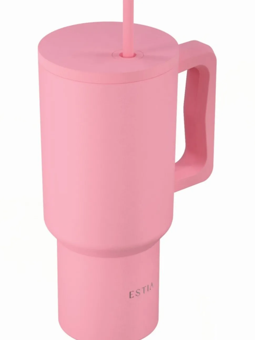 Kubek termiczny ze słomką 900 ml Rose
